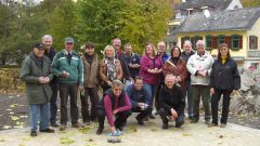 Die Teilnehmer am ersten Miniturnier in Schlangenbad.