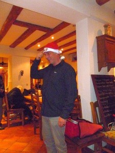 Niko-Klaus mit neuer Mütze